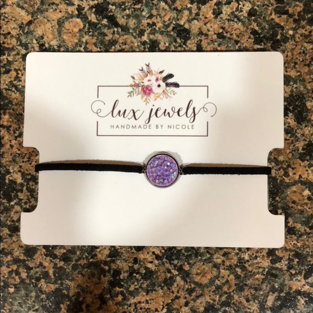 🎉SOLD🎉Purple charm choker